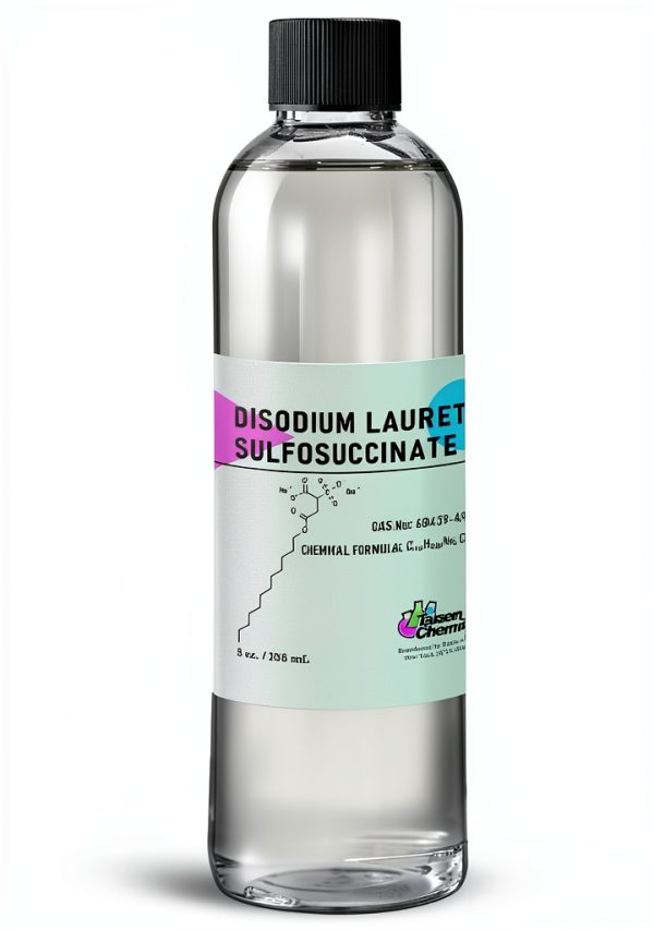 Disodium Laureth Sulfosuccinate Liquid DLSS Soothing and Gentle Cleanser, Biodegradable Surfactant has Lathering and Emulsifying Properties, Good Foaming Agent (8 Ounce / 236 mL)-0