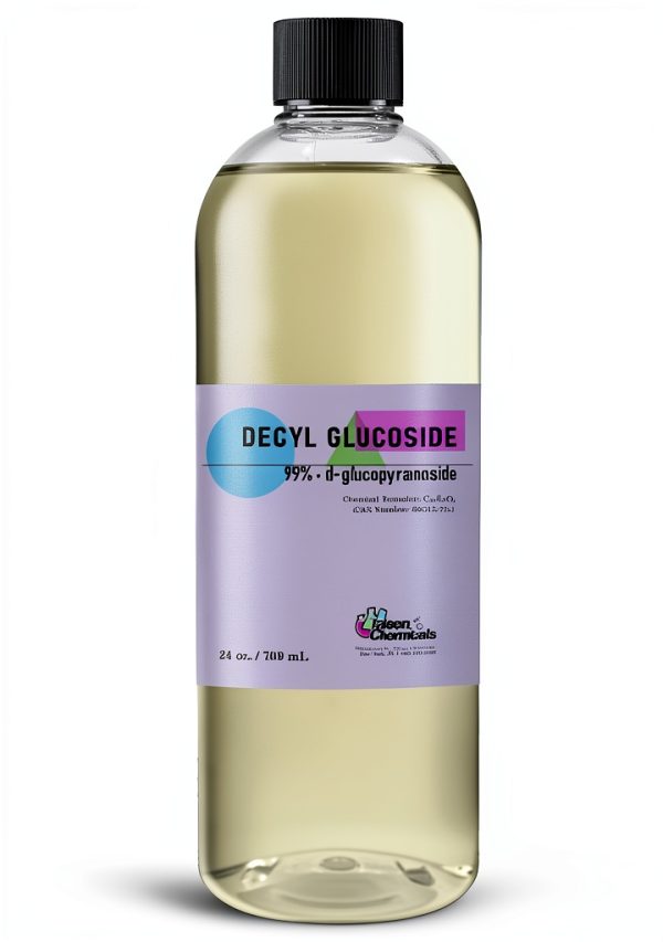 Decyl Glucoside Organic 24 Oz / 709 mL Mild Non-Ionic Surfactant - Plant Based Gentle Cleansing & Foaming Agent for DIY Cosmetics Skincare & Haircare, Versatile Emulsifying Agent by Talsen Chemicals-0