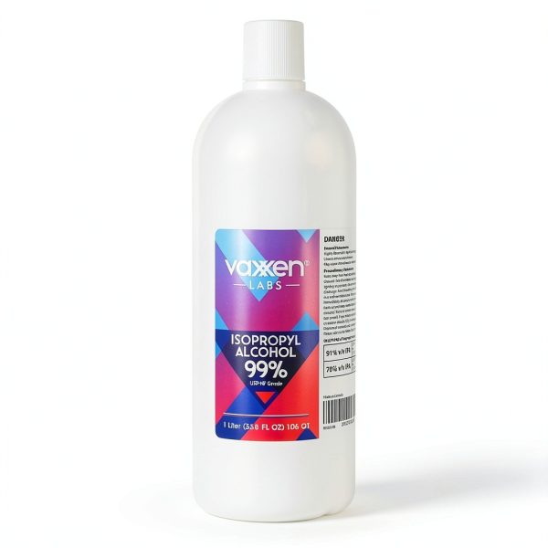 Isopropyl Alcohol 99% (IPA) Made in USA - USP-NF Grade - 99 Percent Concentrated Rubbing Alcohol (1 Liter)-0