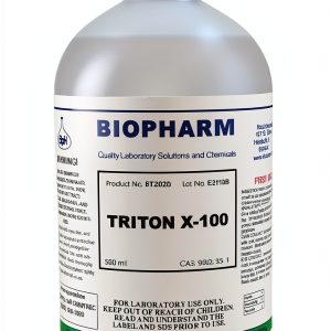 Biopharm Triton X-100 Surfactant — 500 mL (1.06 Pint) | Nonionic Surfactant | Laboratory Cleaning Detergent | Not Diluted-0